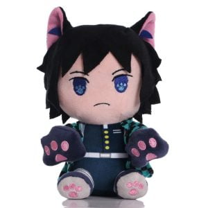 Peluche Giyuu Tomioka Gatuno Demon Slayer 20 Cm