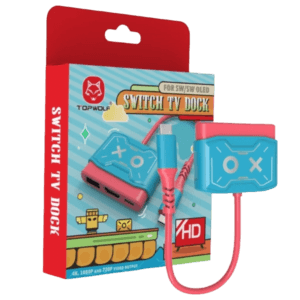 Dock Portátil Type C Nintendo Switch (4k 30 Hz -2k 120Hz ) - Game Over Chile.cl