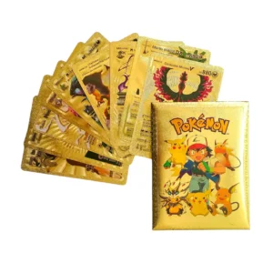 Sobre de cartas Doradas Pokemon. Genéricas
