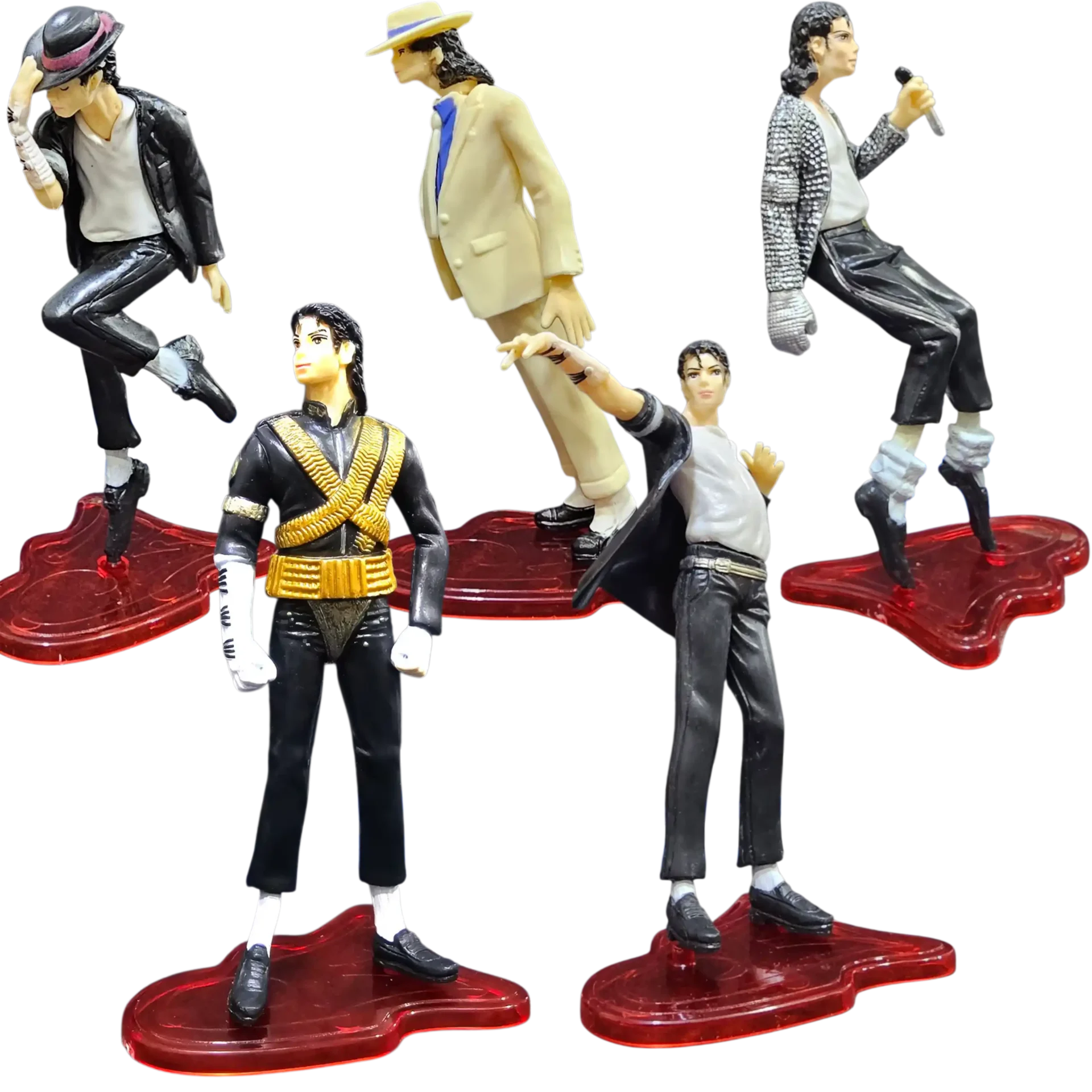 Michael Jackson Poses Figura 11cm-$4.900.- c/u -Game Over Chile.cl