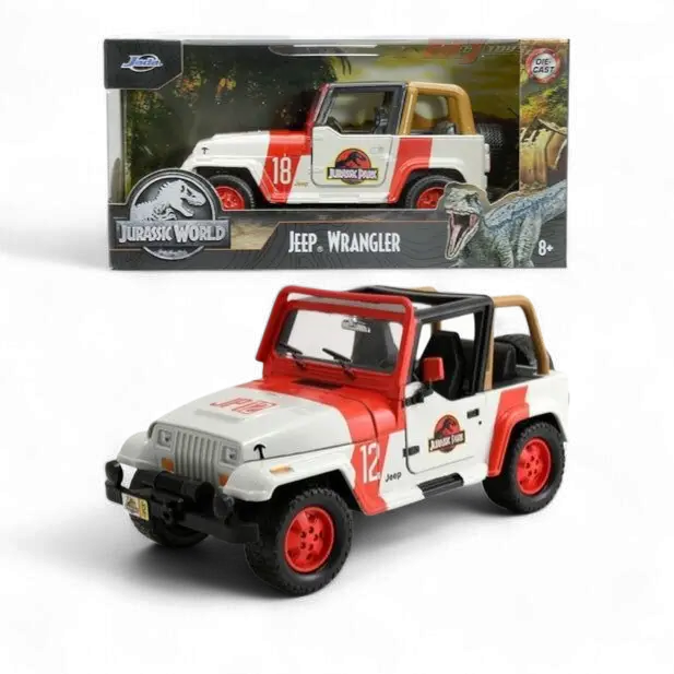 Jeep Wrangler Jurassic World Die Cast Jada-Game Over Chile.cl