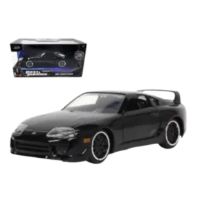 Toyota Supra 1995 Black Fast & Furious Die Cast Jada - Game Over Chile.cl
