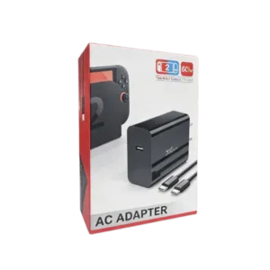 Cargador AC 60V Genérico Nintendo Switch 2 y Nintendo Switch 1 - Game Over Chile.cl