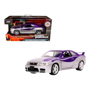 Nissan Skyline GTR 1995 Fast & Furious Die Cast 1:32 – Game Over Chile.cl