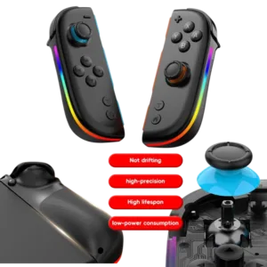 Mando,Joycon 05 Genérico Nintendo Switch 1 (magnético efecto hall,movimiento 6 ejes,ergonómico,doble vibración)  - Game Over Chile.cl