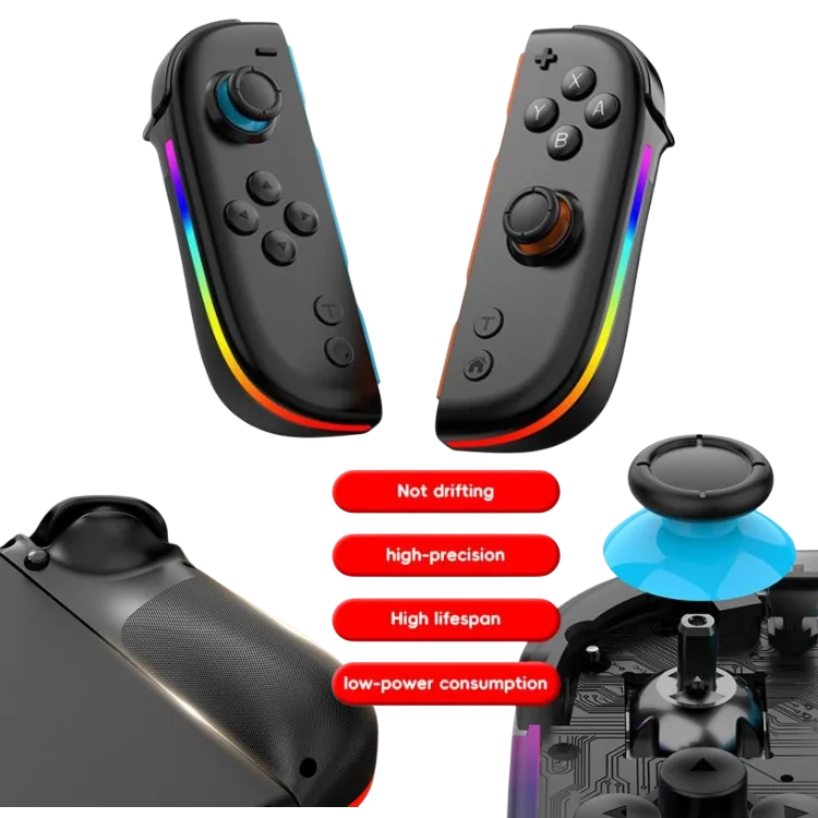 Mando,Joycon 05 Genérico Nintendo Switch 1 (magnético efecto hall,movimiento 6 ejes,ergonómico,doble vibración) - Game Over Chile.cl