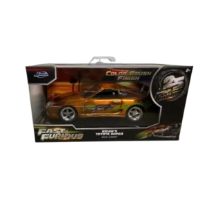 Brians Toyota Supra  Candy Finish Fast and Furious Jada Die Cast 1:32 – Game Over Chile.cl
