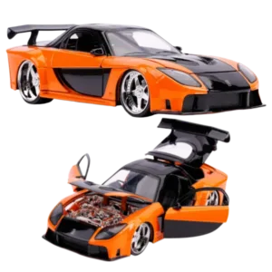 Hans Mazda RX-7 Fast And Furious Jada Die Cast 1;24 - Game Over Chile.cl